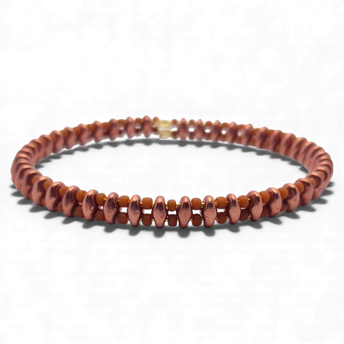 Edith SuperDuo Bangles   Lantana Red for jewellery making