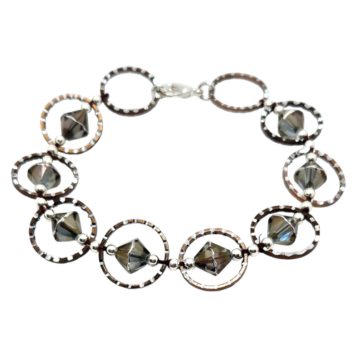 Bethan Ring Bracelets x3   Dusk for jewellery making