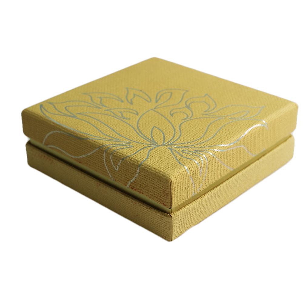 Jewellery Gift Box Square - Cream Hologram