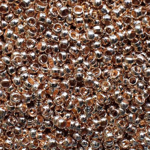 Crimp Beads 2mm 300pcs - Rose Gold