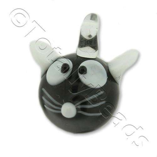 Lampwork Pendant - Mice - LPK34