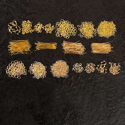 Sarah Millsop Chain Maile Kit Gold / Champagne + FREE BOOK* jewelry making kit — DIY set with beads and instructions for creating handmad…