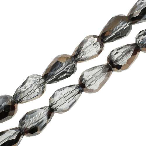 11mm crystal beads black diamond — faceted for jewelry making and beadwork
