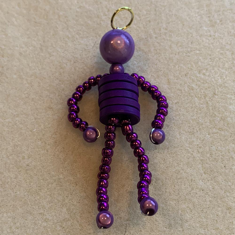 Button Doll Kit - Violet