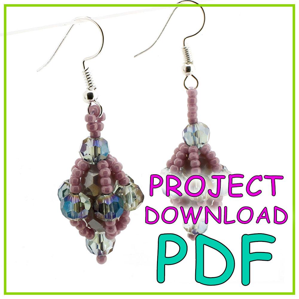 11Flat Spiral Earrings - Download Instructions