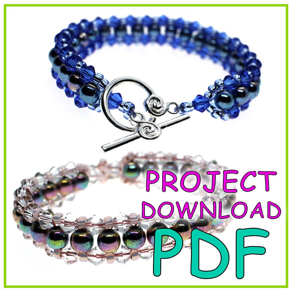 Tennis Bracelet Project Download - PDF Instructions