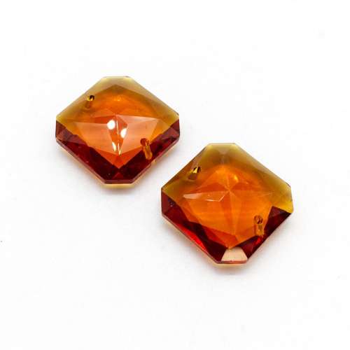 Glass Auburn Large Square 23mm