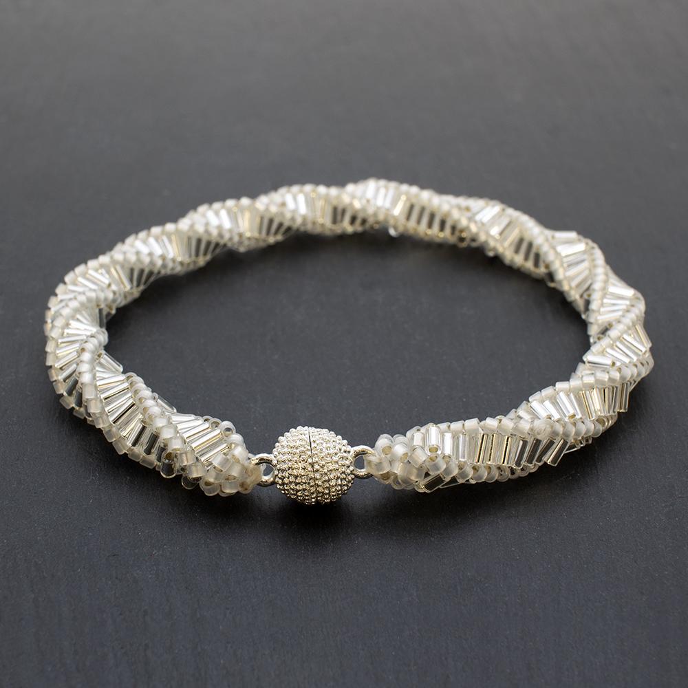 Russian Spiral Bracelet Kit Makes 2 - Crystal