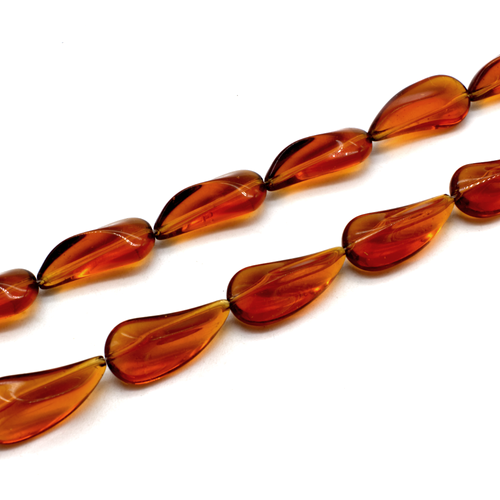 Twist Flame 24x12mm - Topaz