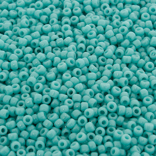 Toho Size 11 Seed Beads 10g - Opaque Turquoise