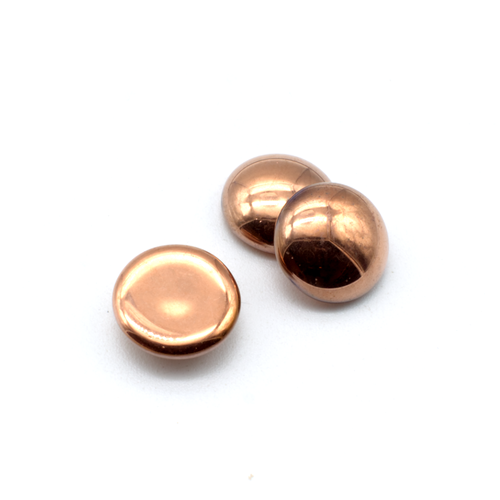 Par Puca Cabochon - 14mm - Full Capri Gold