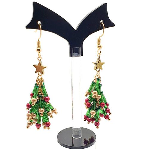 Craft Your Own Beaded Christmas Earrings Explore Our Kits