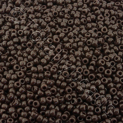 Toho Size 11 Seed Beads 10g - Opaque OxBlood