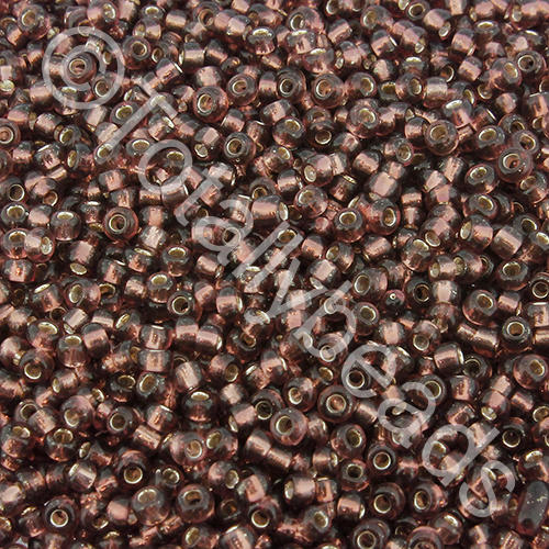 Seed Beads Silver Lined  Purple - Size 11 100g