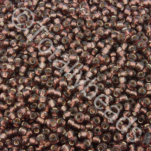 Seed Beads Silver Lined  Purple - Size 11 100g
