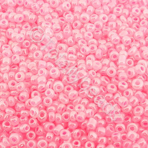 Seed Beads Pearl Shine  Pink - Size 11 100g