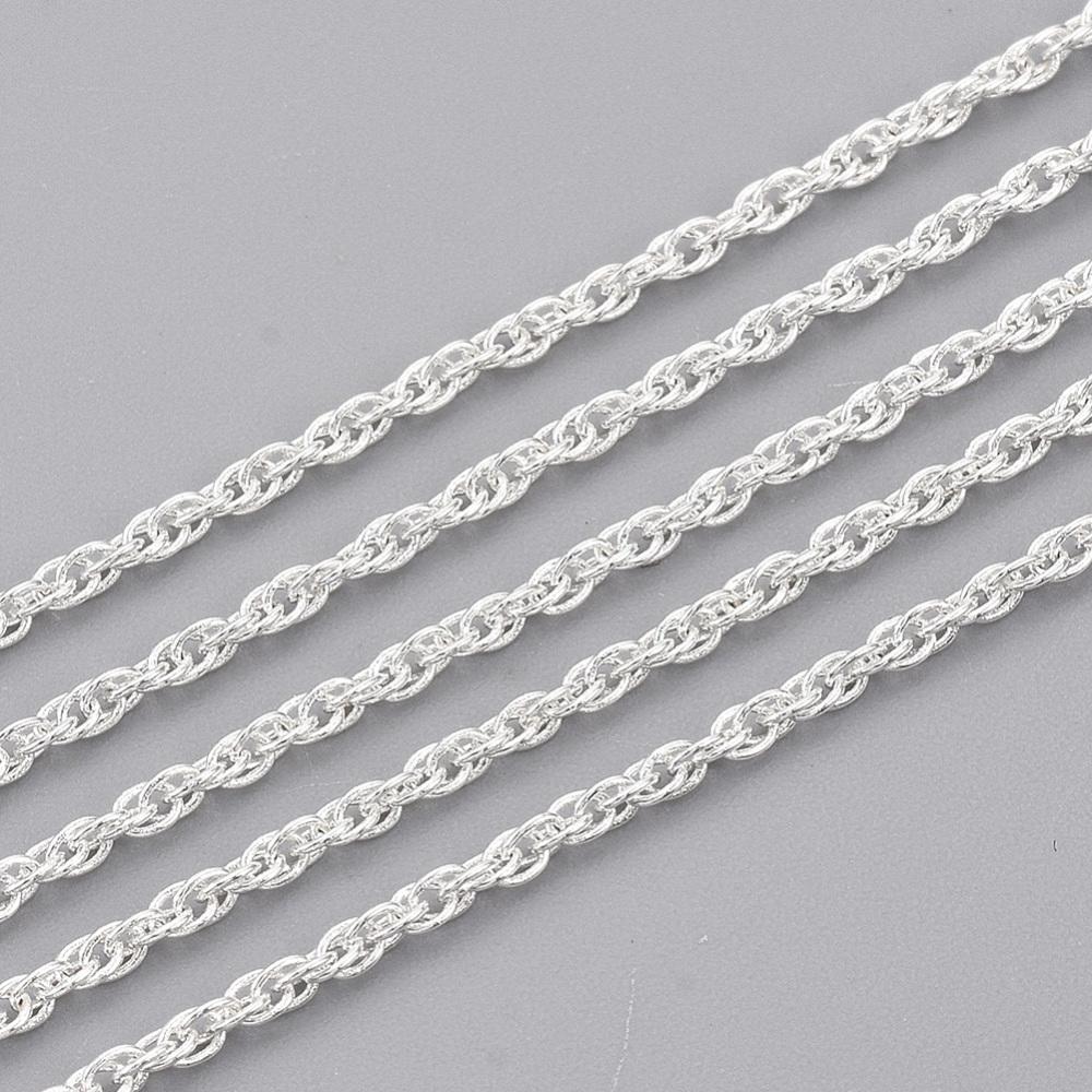 Chain Silver Plated - Rope 2x3mm