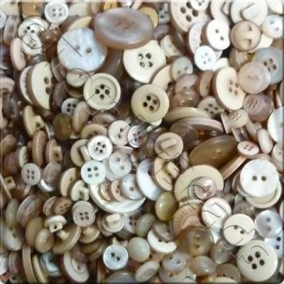 Acrylic Buttons - Browns Mix2