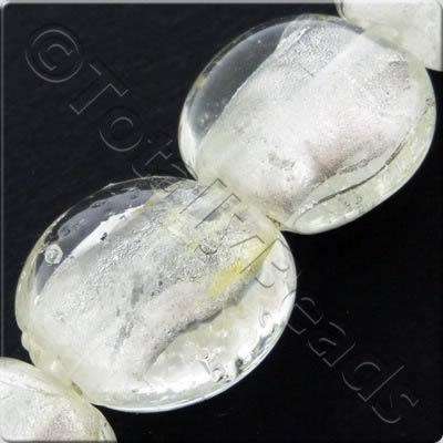 Silverfoil Disc 15mm - White