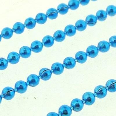 Ball Chain 1.5mm - Metallic Turquoise - 1m