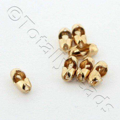 Ball Chain 1.5mm Connector - Rose Gold