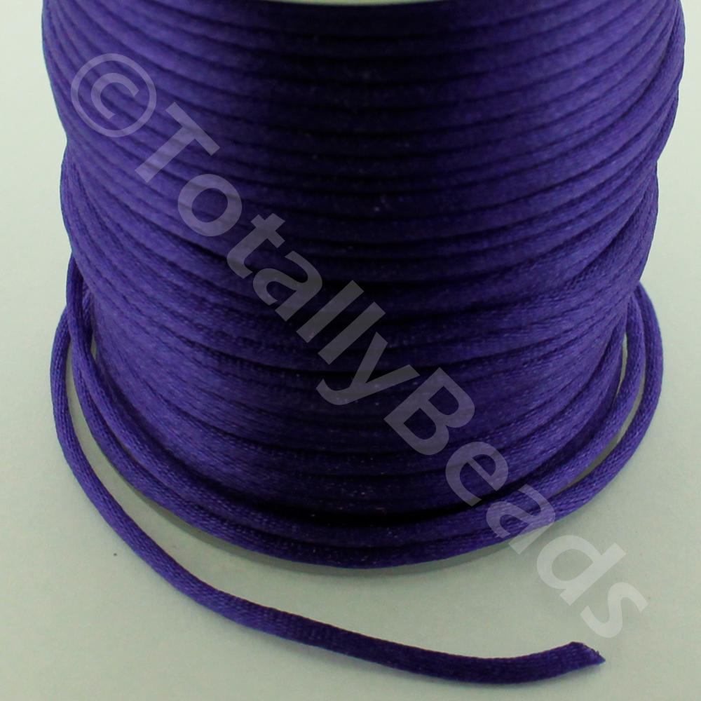 Rattail Silky Cord 2.5mm Purple - 45m