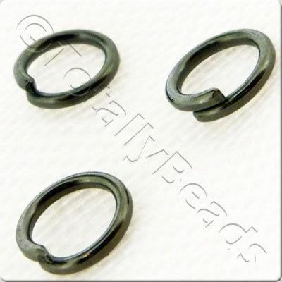 Jump Rings 5mm - Black Plated