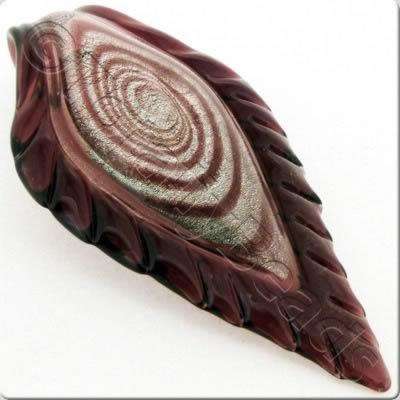 Lampwork Pendant - Shield 74mm - LPP31