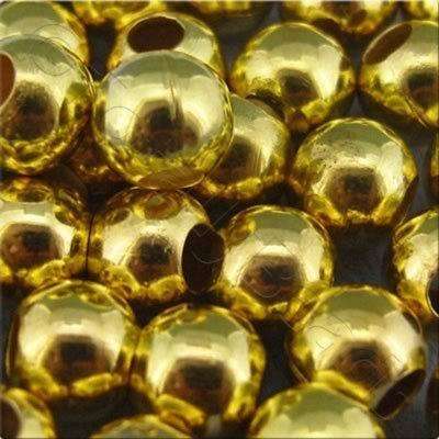 Spacer Beads - Gold Plated - 10mm 10pcs