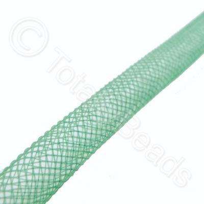 Nylon Mesh Tubing - 8mm Green - 3m pck