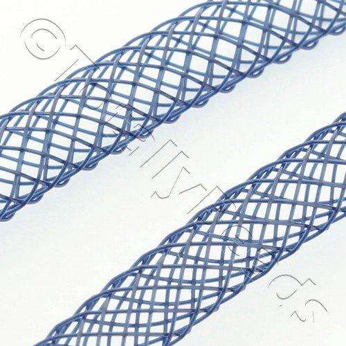 Nylon Mesh Tubing 4mm Navy Blue - 4m pack