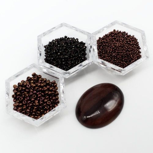 BC 2023 WK 1: Gemstone Cabochon Pendant   Red Tiger Eye 40mm for jewellery making