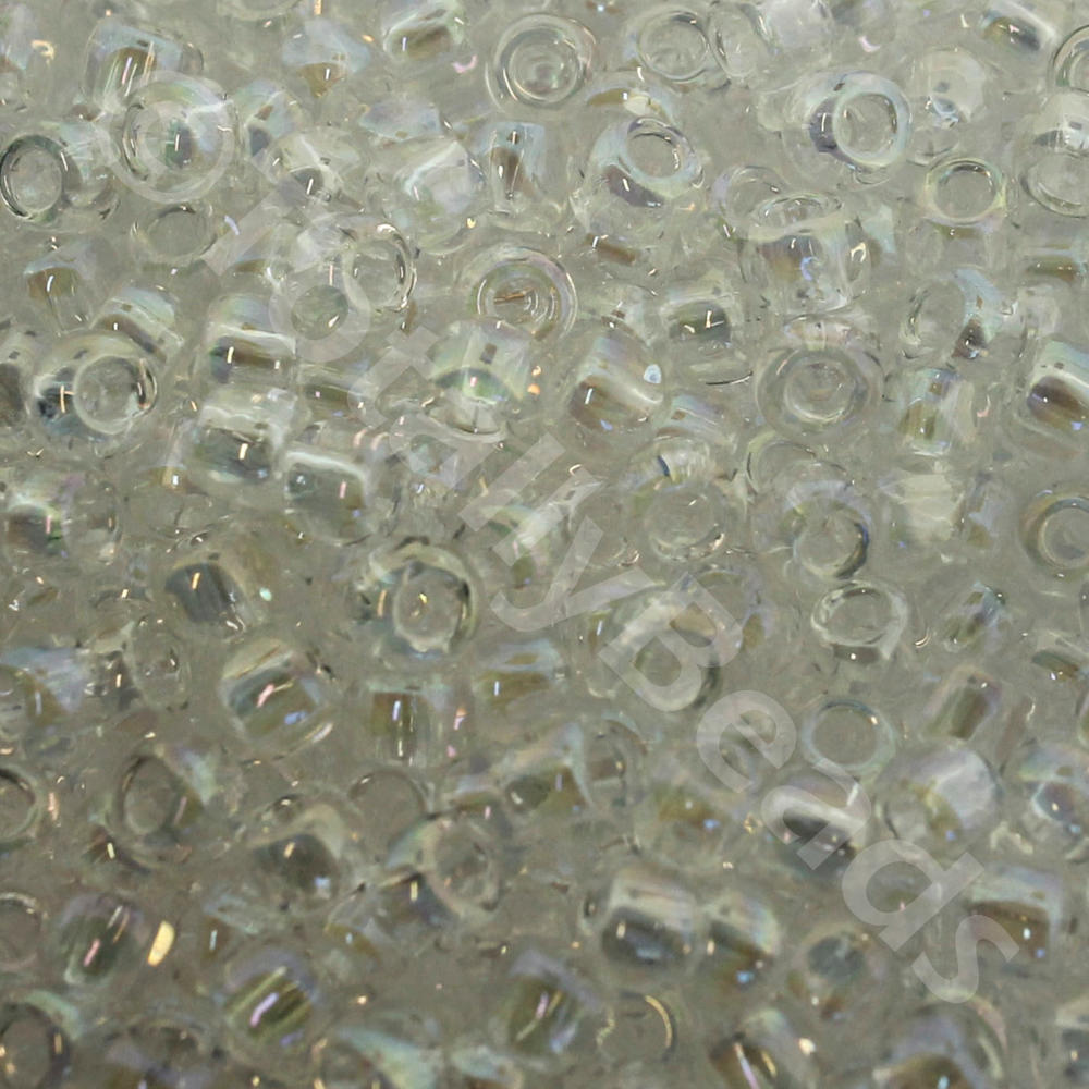 Toho Size 6 Seed Beads 10g - Trans Rainbow Crystal