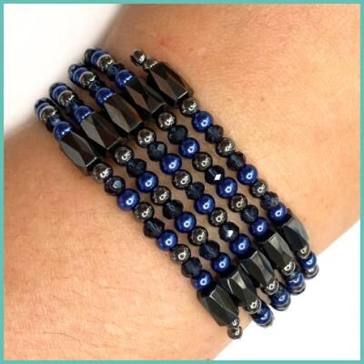 Magnetic Hematite Bracelet - 21st July