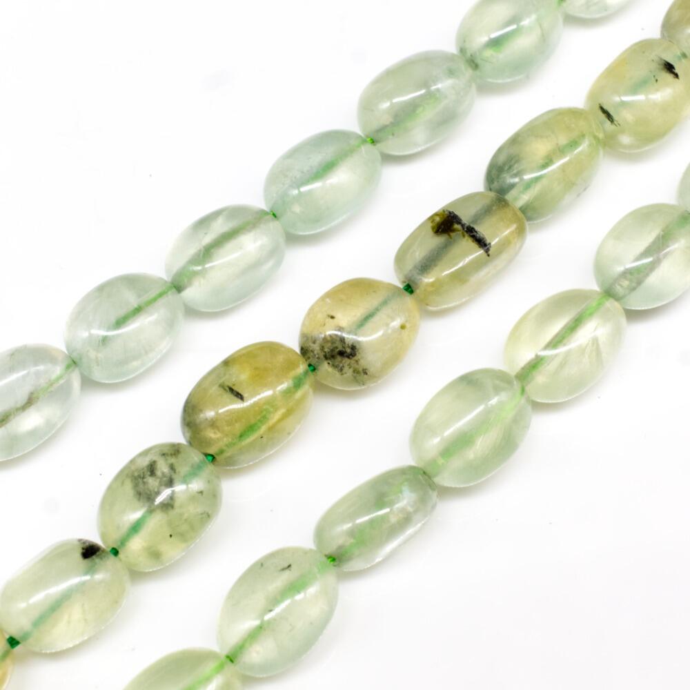 Perinite Gemstone Pebble Beads 10-12mm 15" string