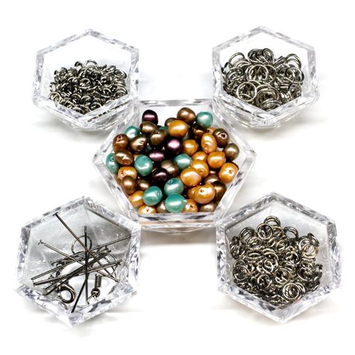 BC 2023 WK 36: Butterfly Weave   Rhodium 7mm for jewellery making