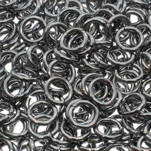 Jump Rings 5x1mm 170pcs   Black Plated for jewellery making