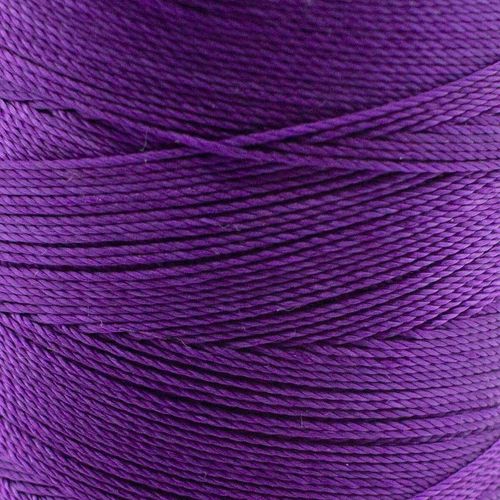 Micro Macrame Cord 9ply 0.3mm 7 metres   Purple for jewellery making