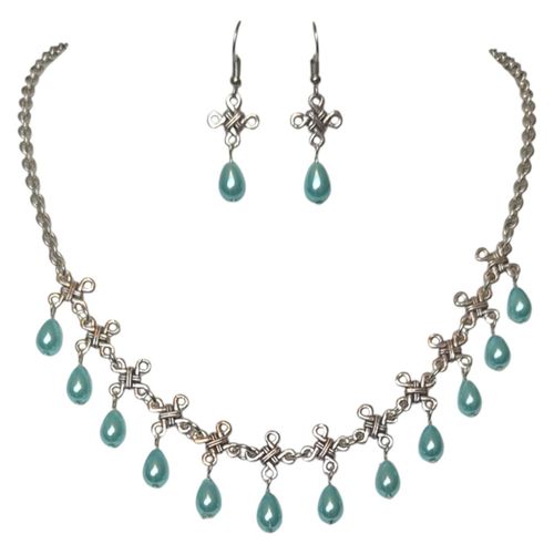 Judith Jewellery Aqua jewelry making kit — DIY set with beads and instructions for creating handmade jewelry