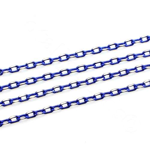 Coloured Jewellery Chain - Royal Blue