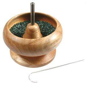 Wooden Bead Spinner + Needle
