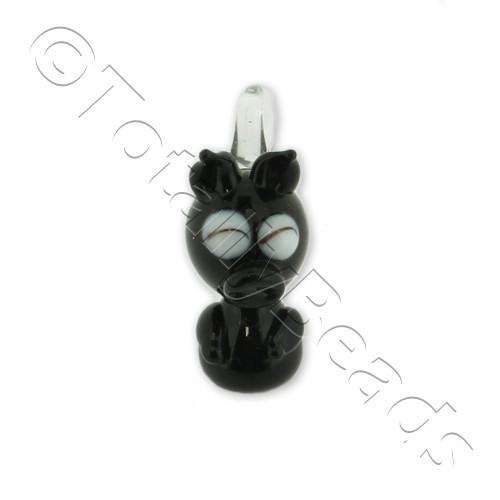 Lampwork Pendant - Pig - LPK35