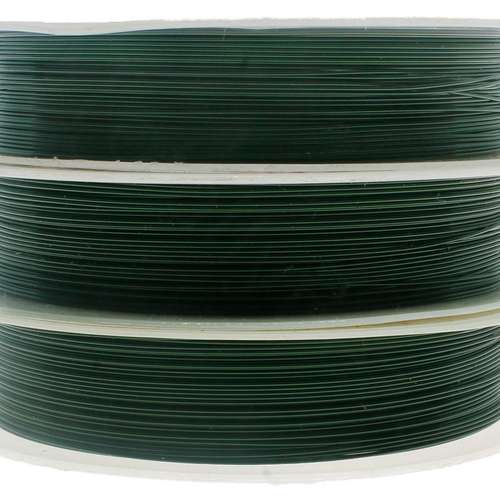 Copper Wire 0.4mm Forest Green (8m) CR