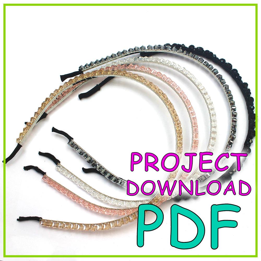 Crystal Hair Bands - Download Instructions
