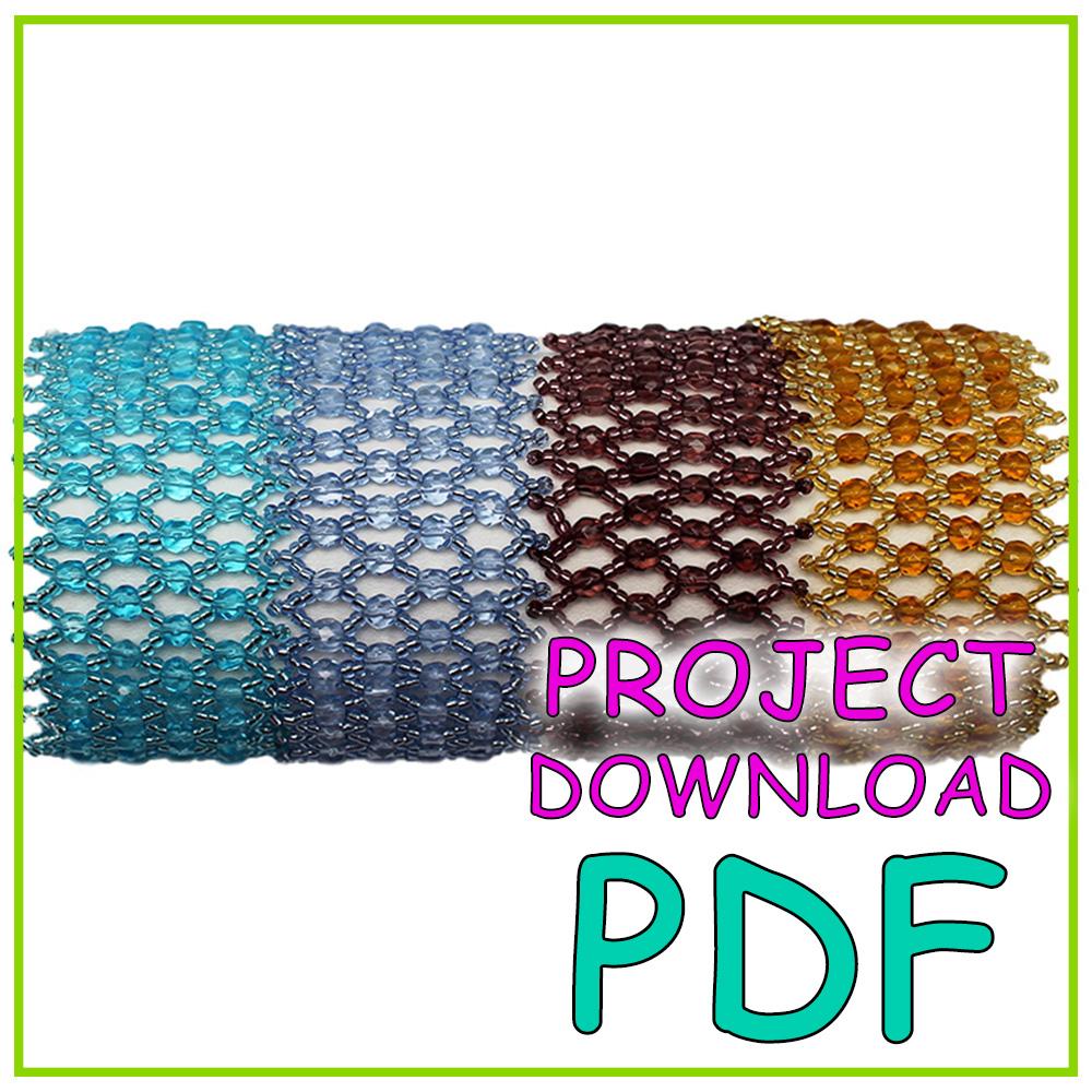 Netted Bracelet  - Download Instructions