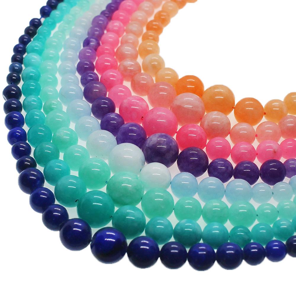 Dyed Jade Graduated Beads 8 Pack