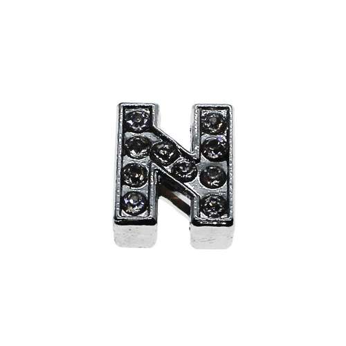 Slider Letter Bead - N