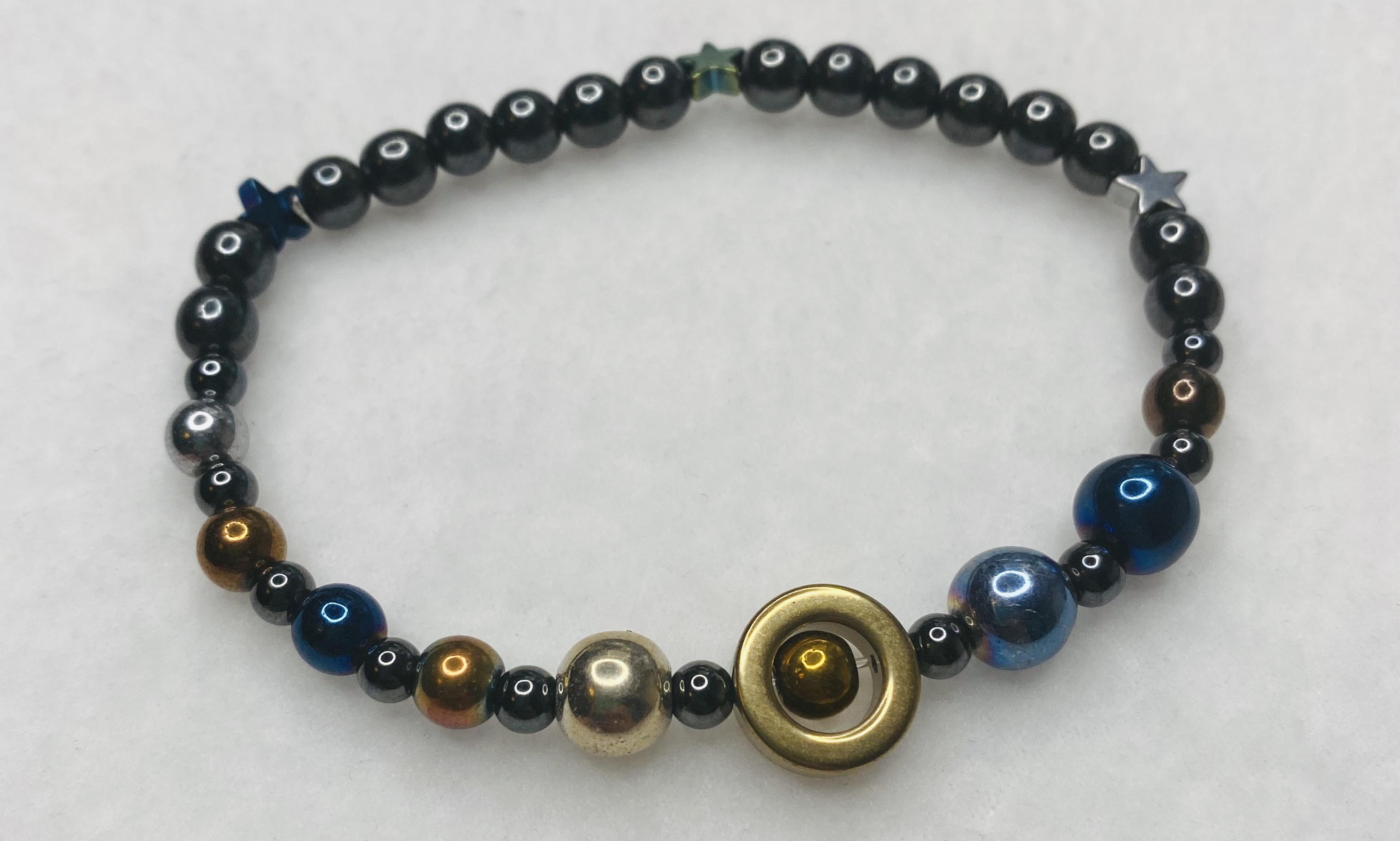 Galaxy Hematite Bracelet Kit - Makes 5