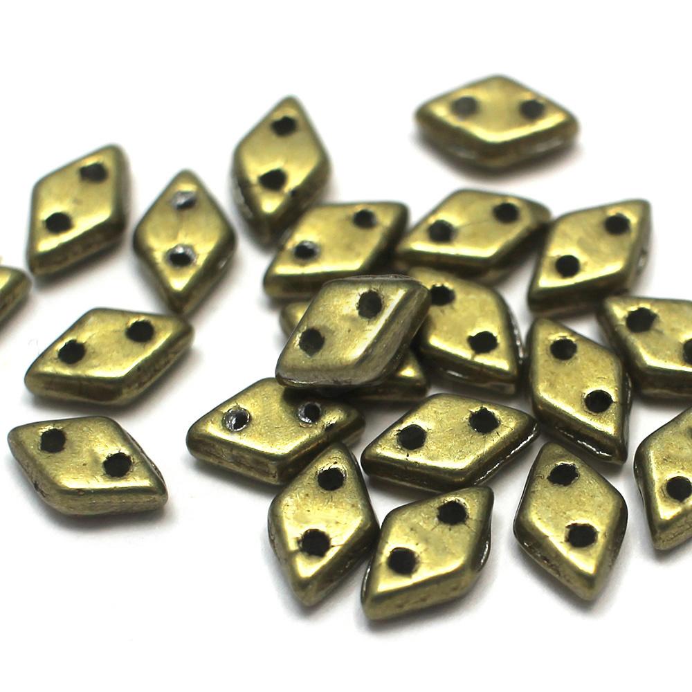 CzechMates Diamond Beads 60pcs - Met Autumn Maple