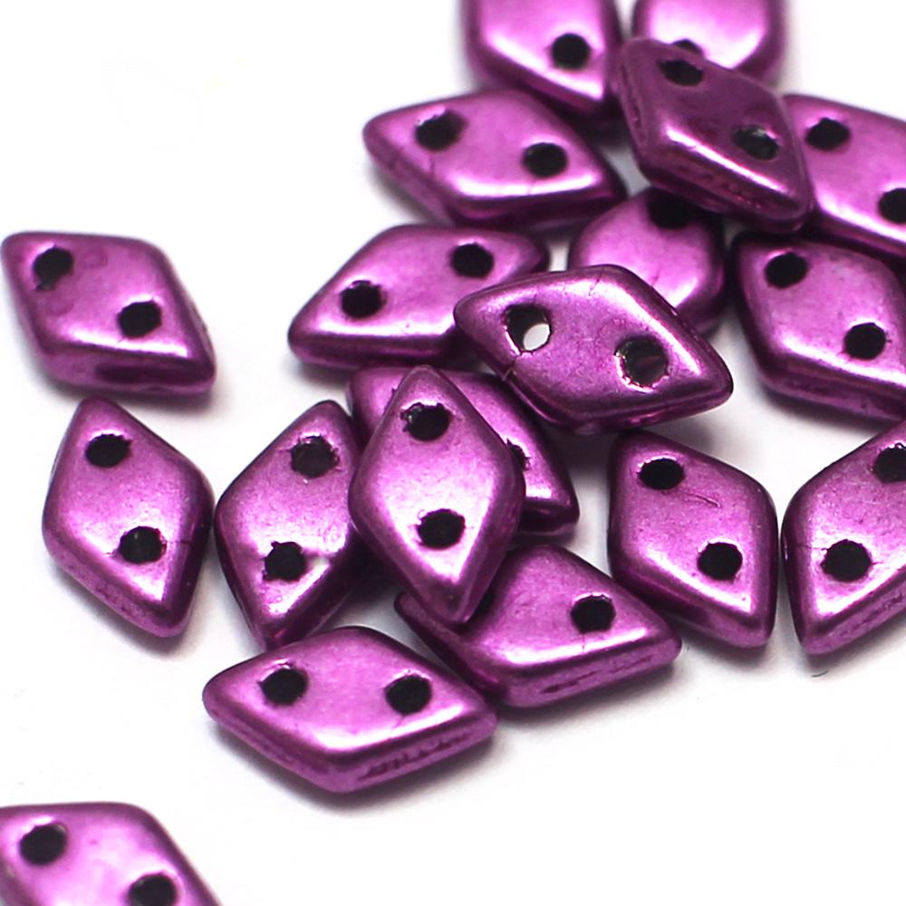 CzechMates Diamond Beads 60pcs - Met Spring Crocus
